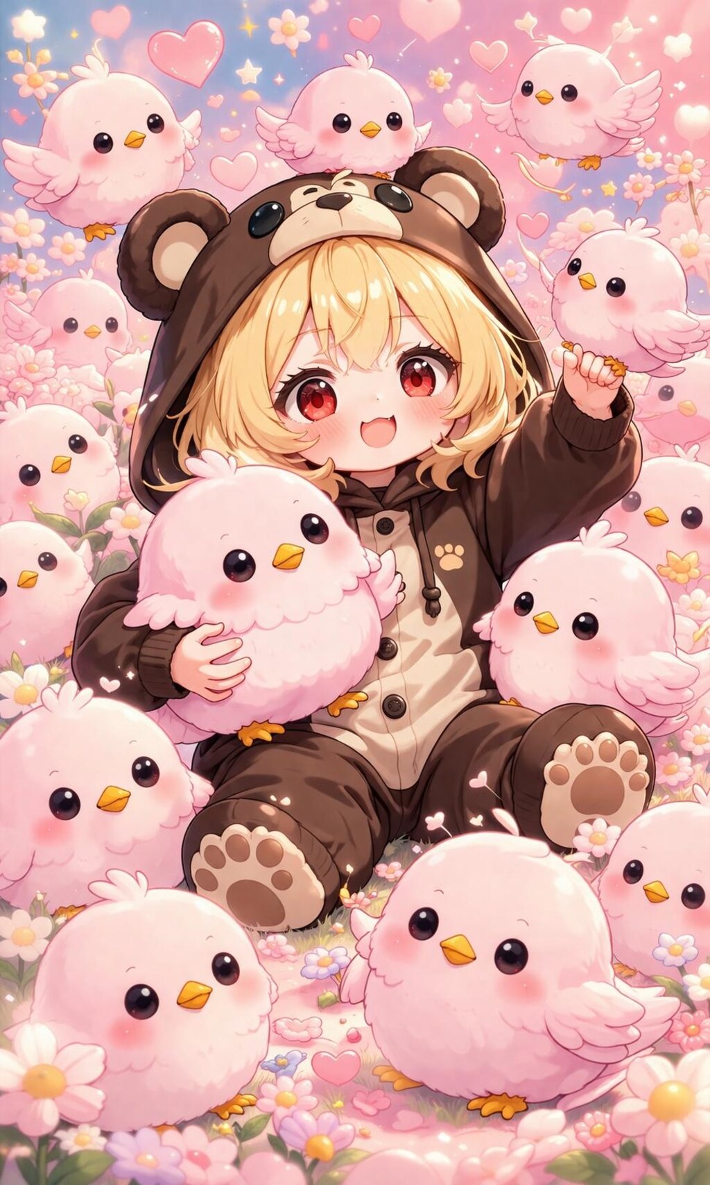 【借】鈴九さんのもふぴよちゃん