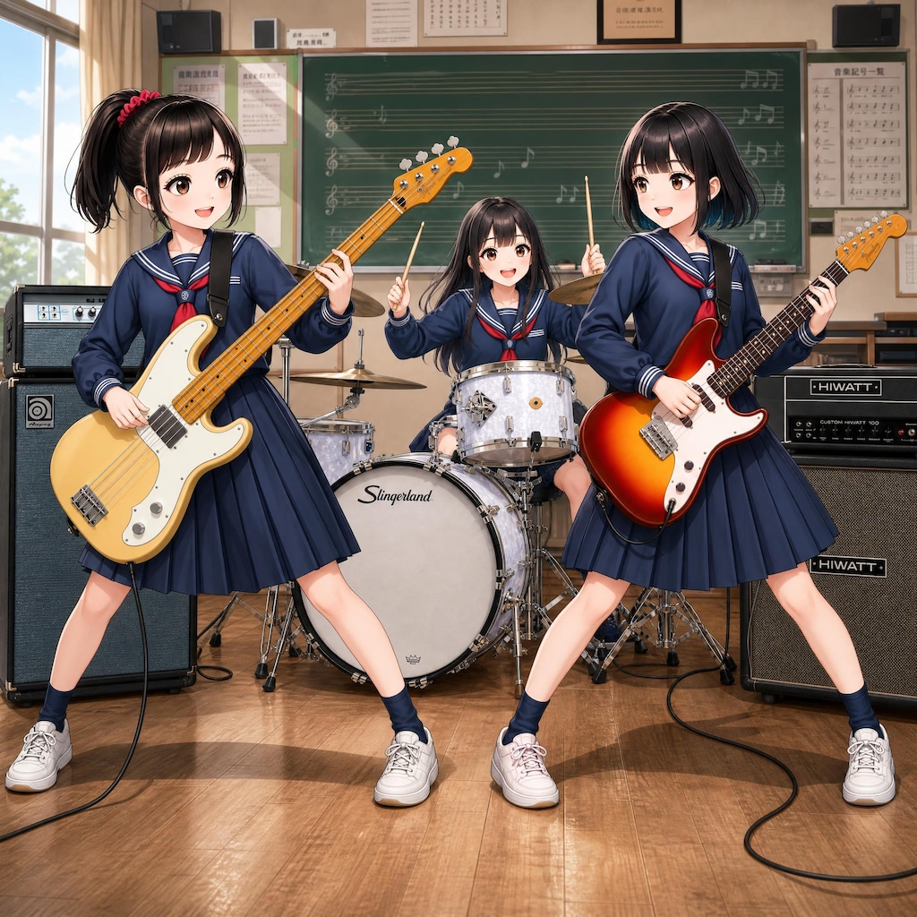 音楽室です。