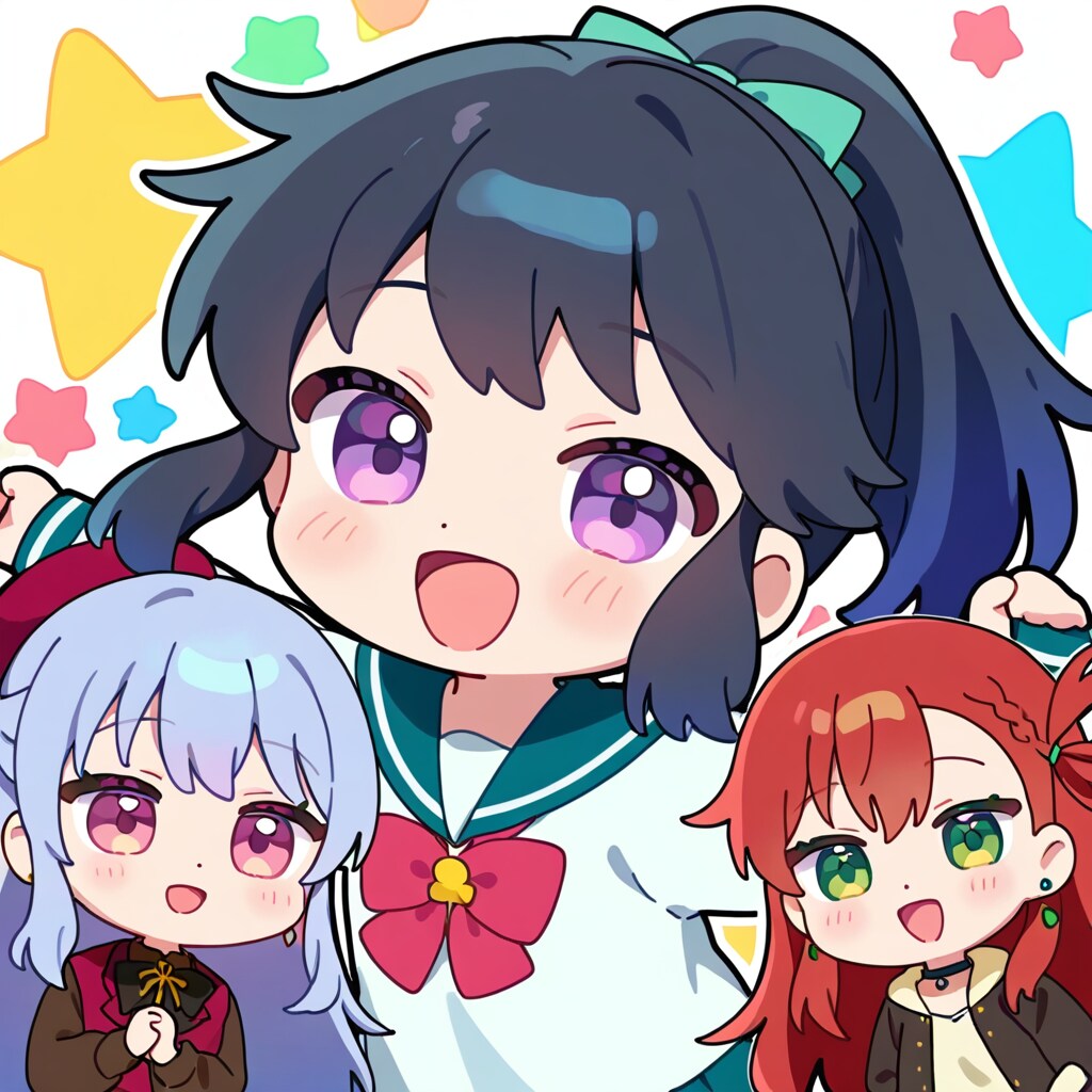 LILACで楽しそうに踊るちびちゃん…の事を語らっているちびちゃんず？