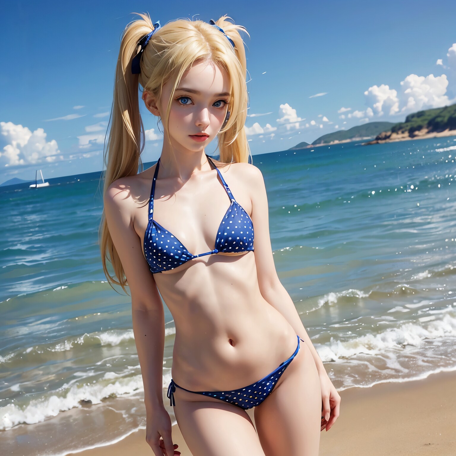 なんとなくポルカドットビキニ