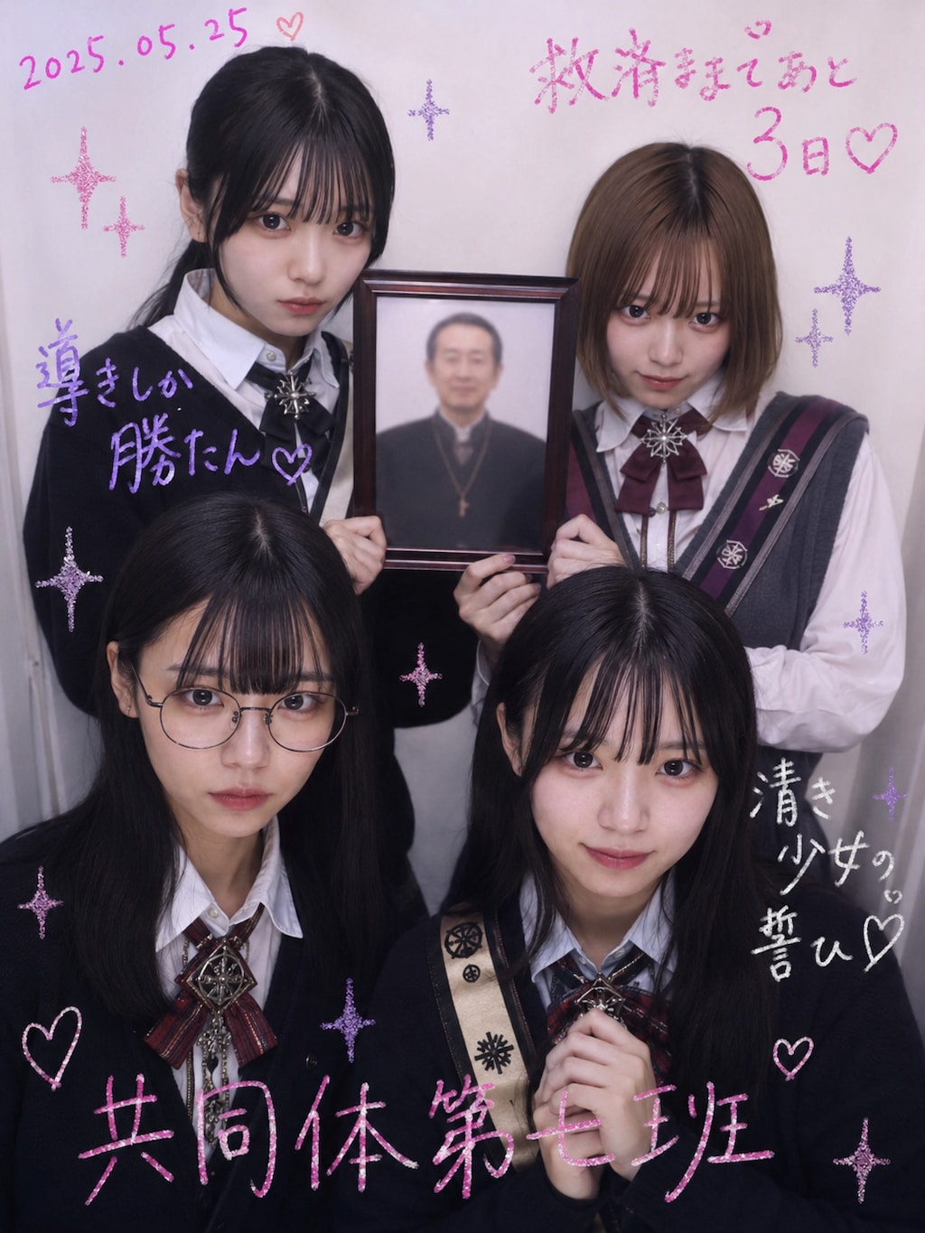 実在しないカルト宗教信者のプリクラ