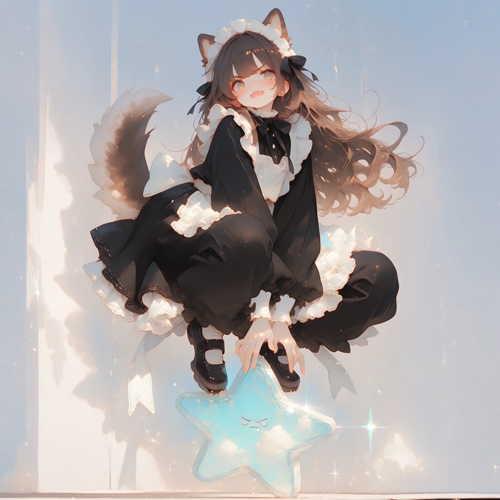 人狼メイドは懐かない「ガルゥ〜！」