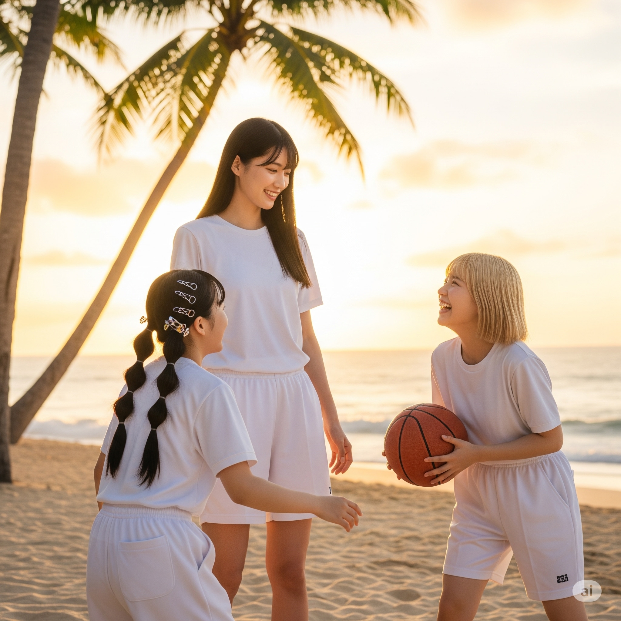 バスケ合宿 | の人気AIイラスト・グラビア