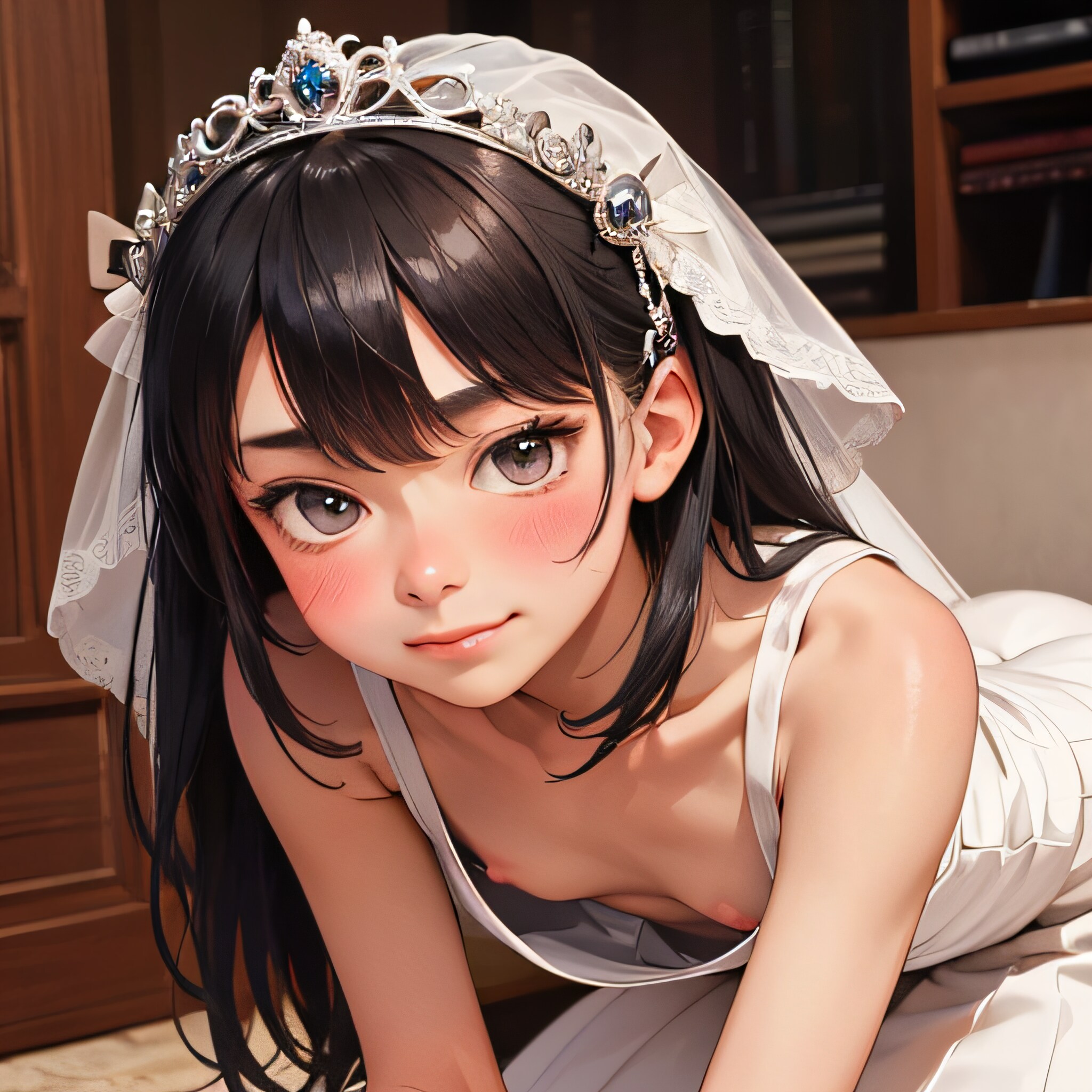 Bowing Bride
