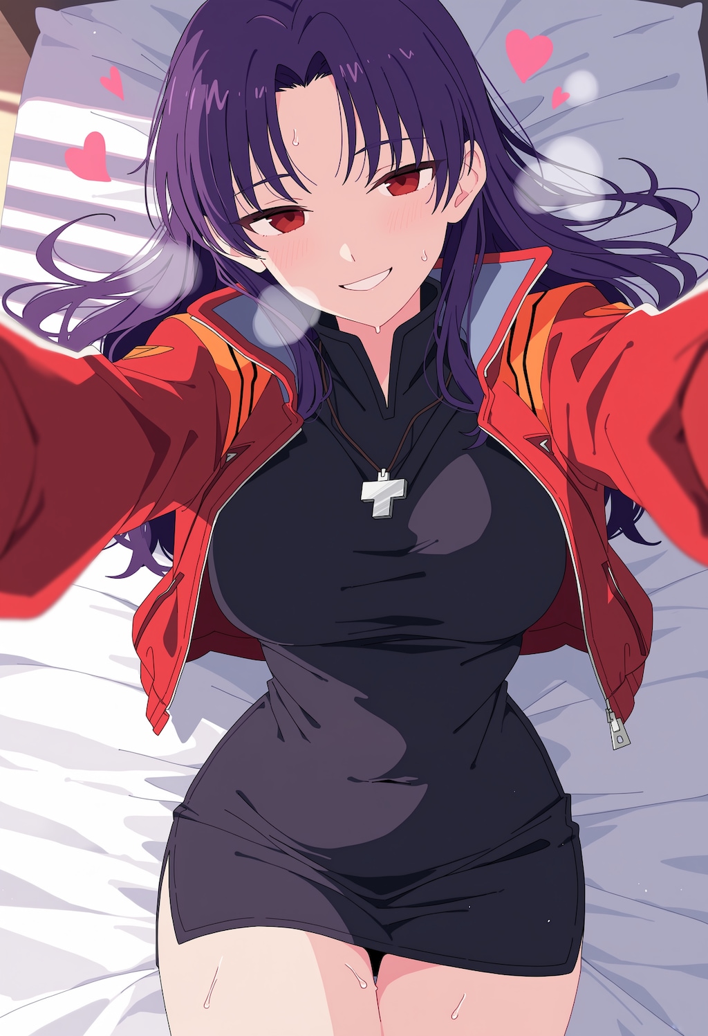 抱きしめ待ちのミサトさん