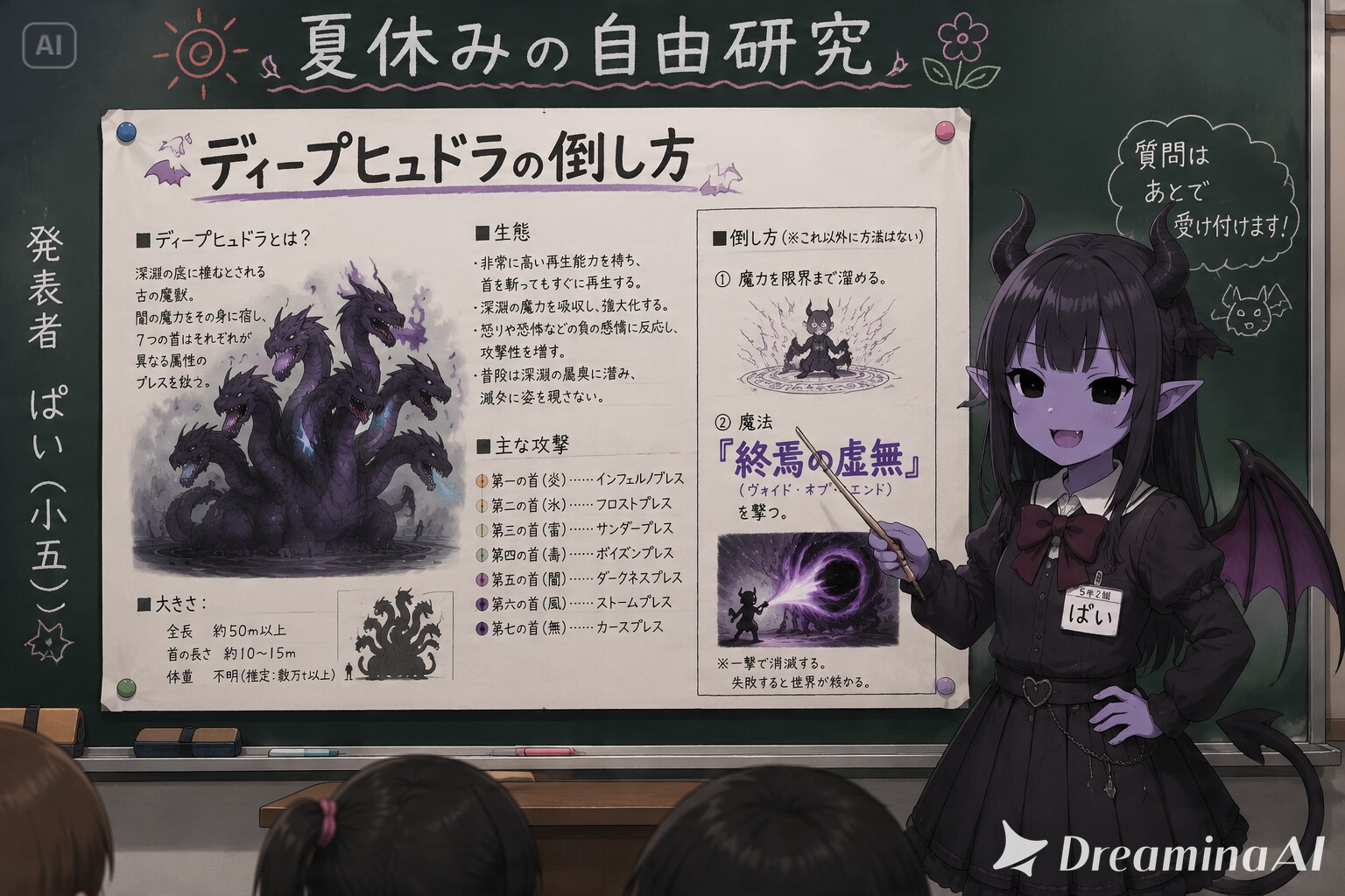 討伐の自由研究