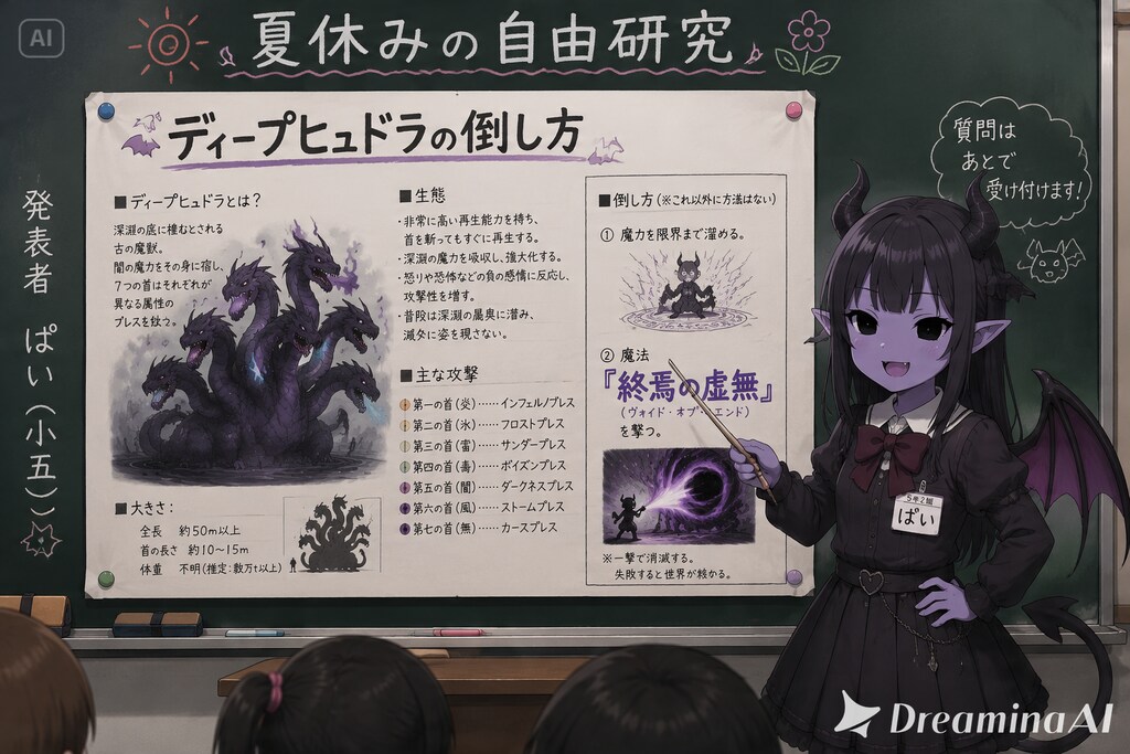討伐の自由研究