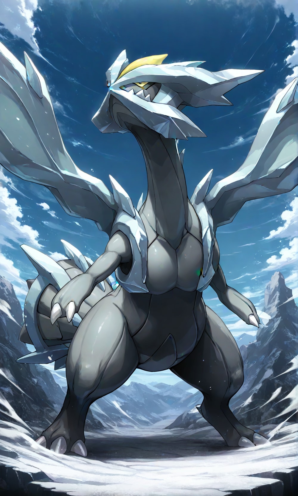 キュレム/ポケモン (Kyurem/Pokemon) | の人気AIイラスト・グラビア