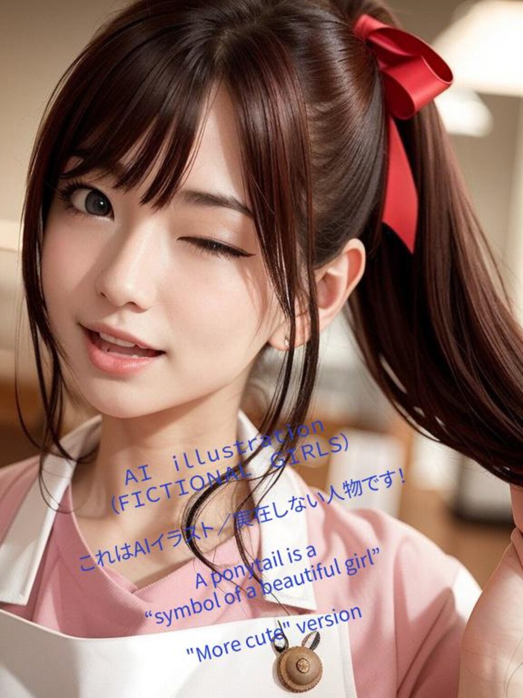 ポニーテール美少女（旧固定固定ポスト想定＋表情集②）