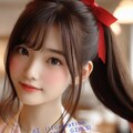 ポニーテール美少女（旧固定固定ポスト想定＋表情集②） 4枚目