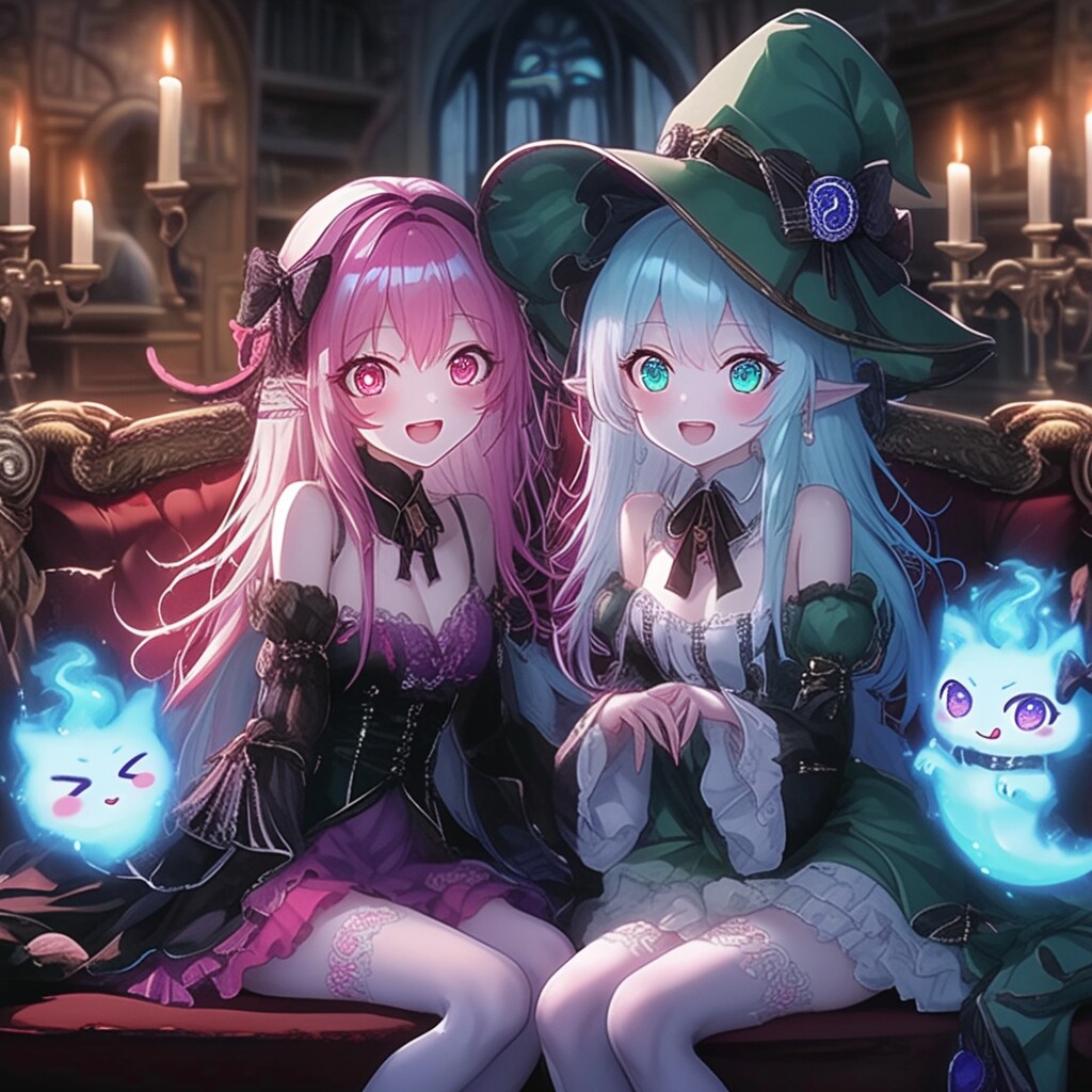 可愛いお化け出ちゃった！ | の人気AIイラスト・グラビア