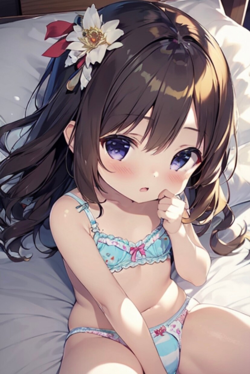 花の髪飾り🪻