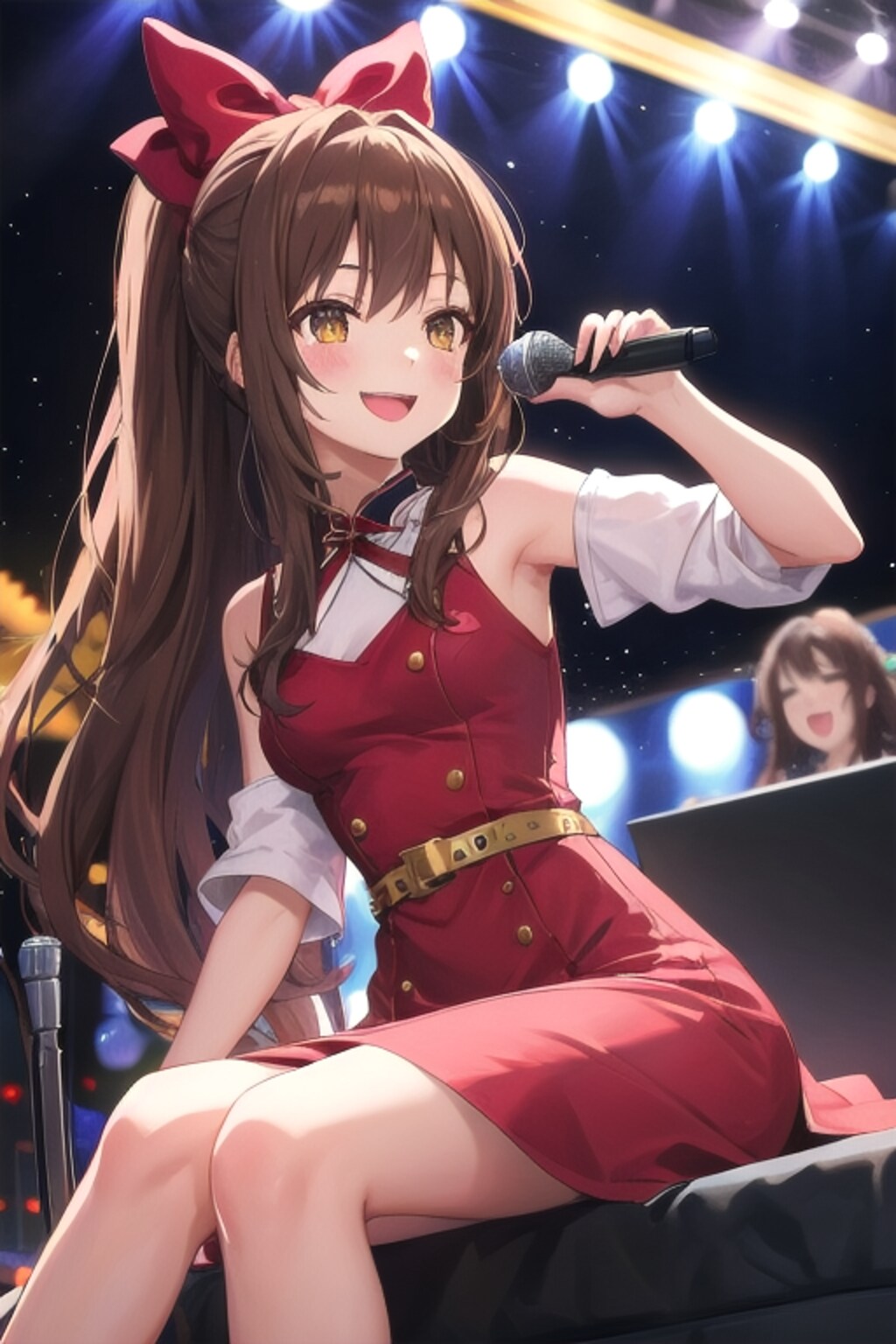 友達と久々のカラオケを楽しむなごみちゃん💐💛🎤♪♪