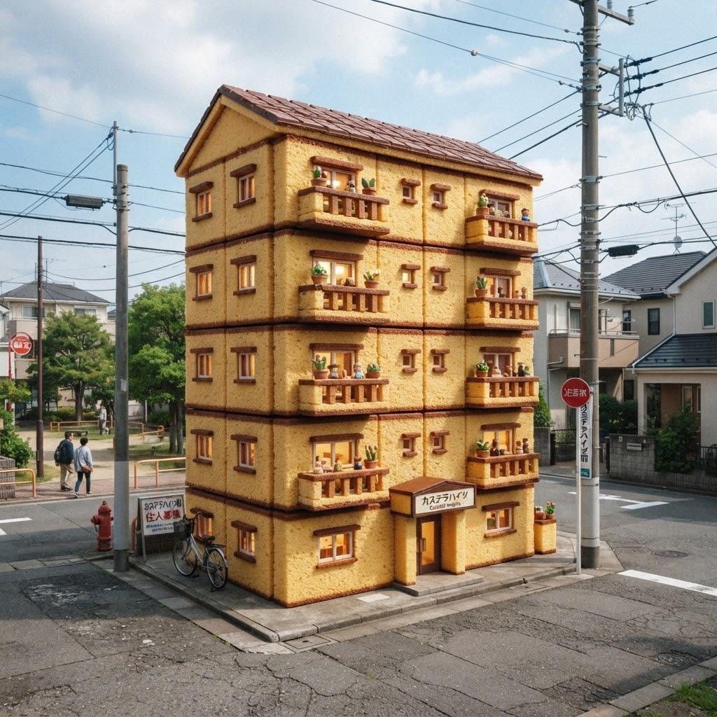 カステラ建築