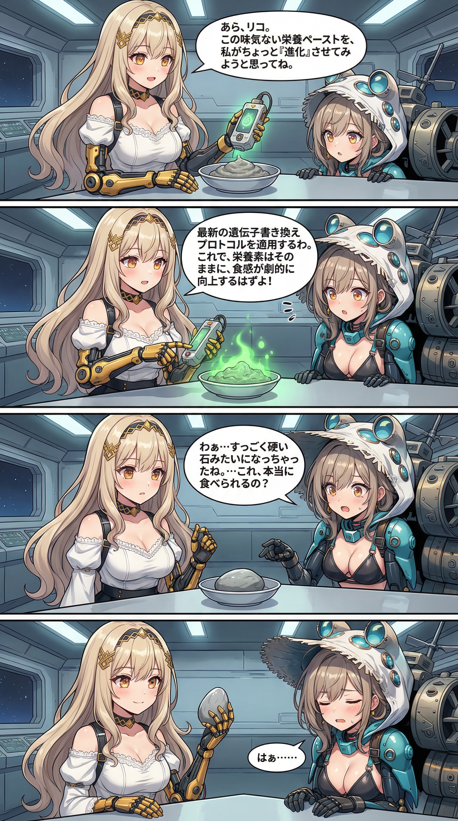 科学の力で食感を”劇的”に進化だ！ | の人気AIイラスト・グラビア