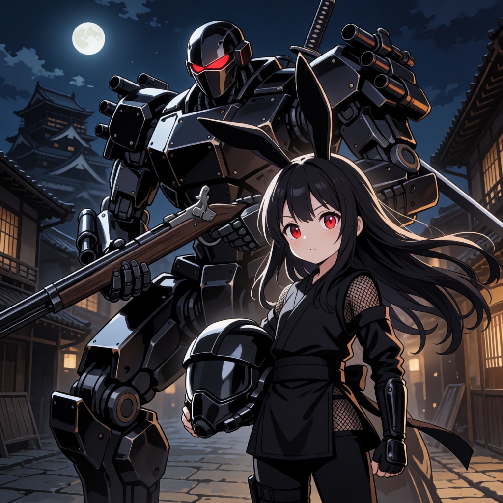 Krea-2のローカルでロボパイ