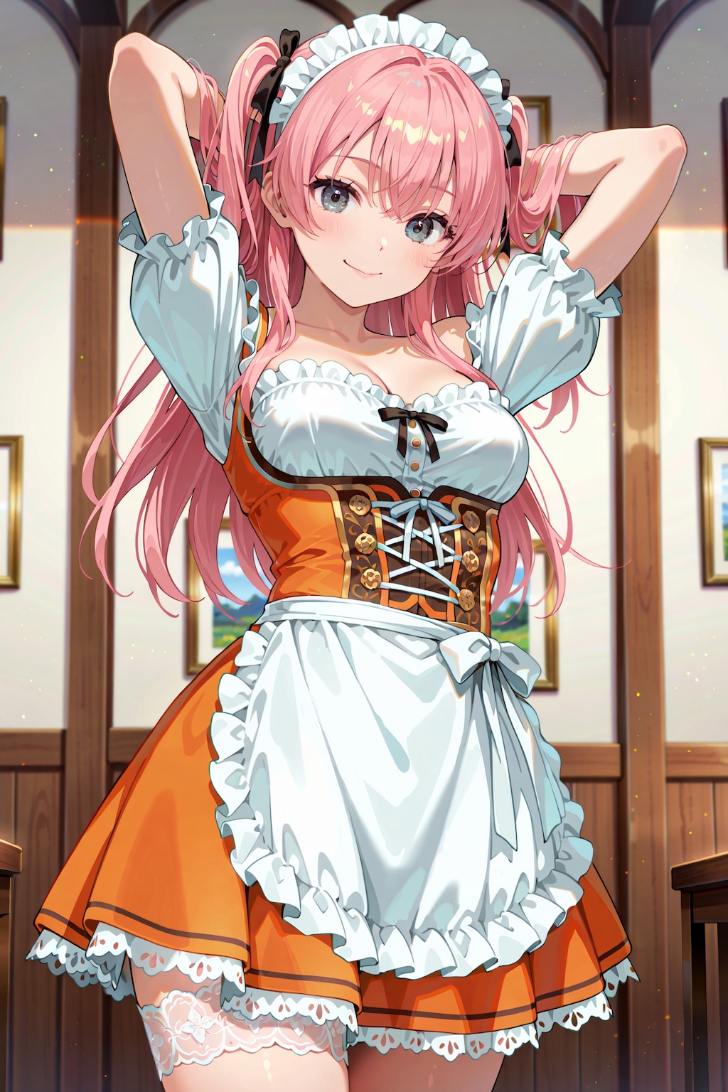【撮影会】洋館のディアンドル娘 Z527