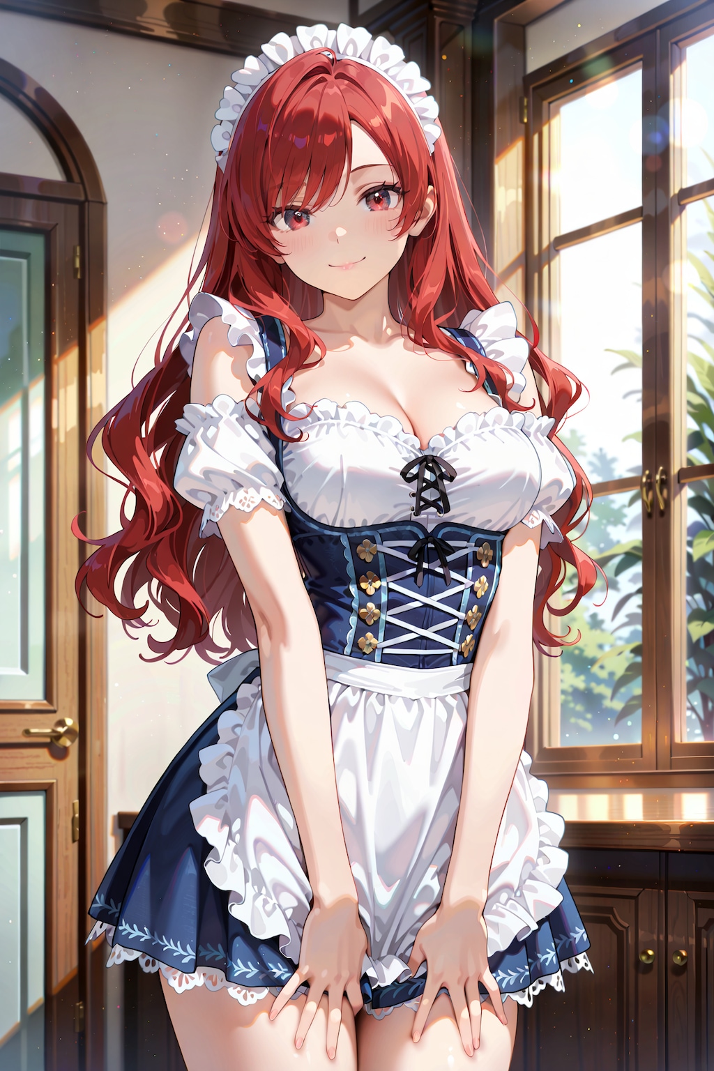 【撮影会】洋館のディアンドル娘 Z527