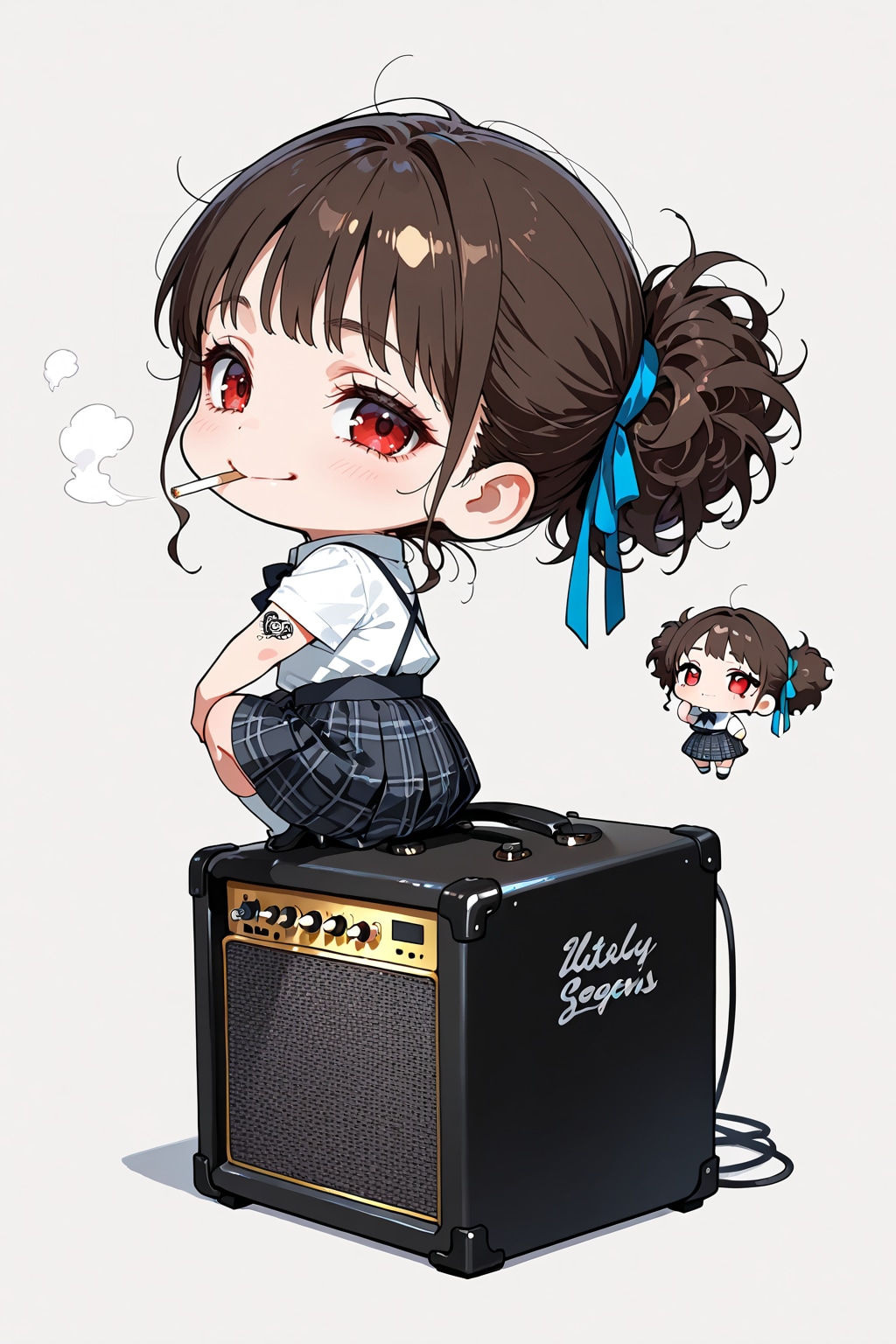 SDなアフワちゃんのギターの師匠