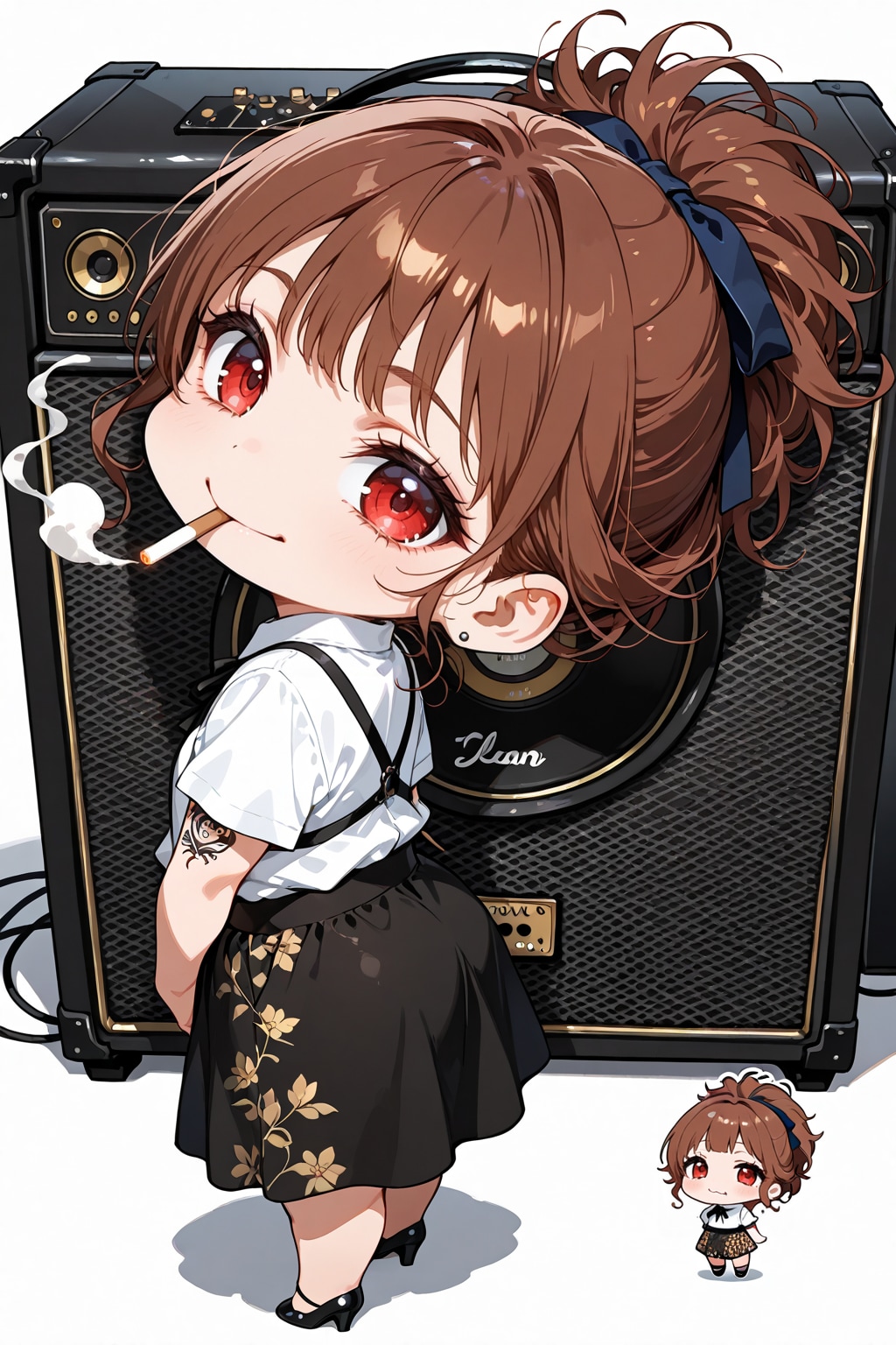 SDなアフワちゃんのギターの師匠