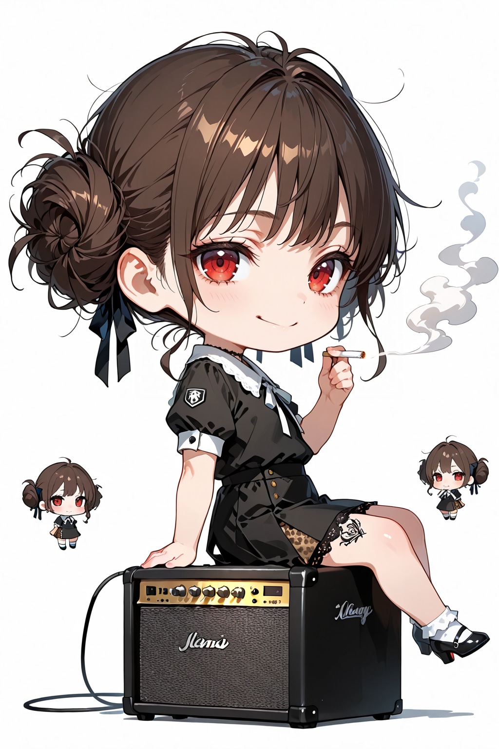 SDなアフワちゃんのギターの師匠