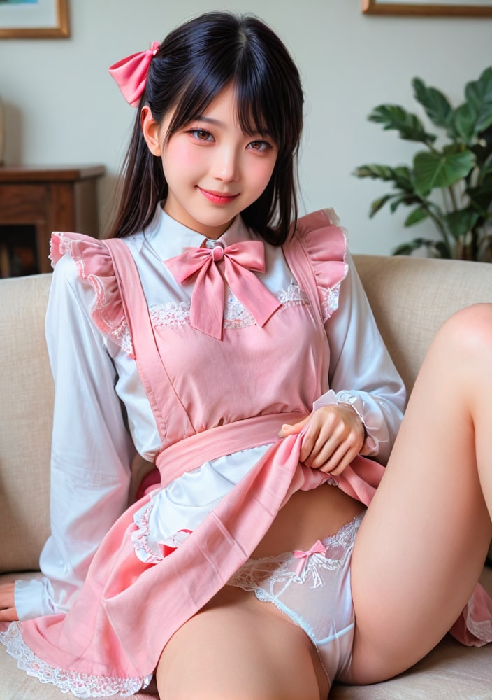 ピンクメイドちゃん