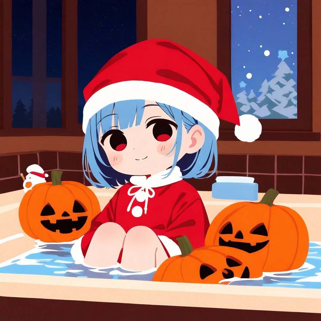 冬至のサンタガール