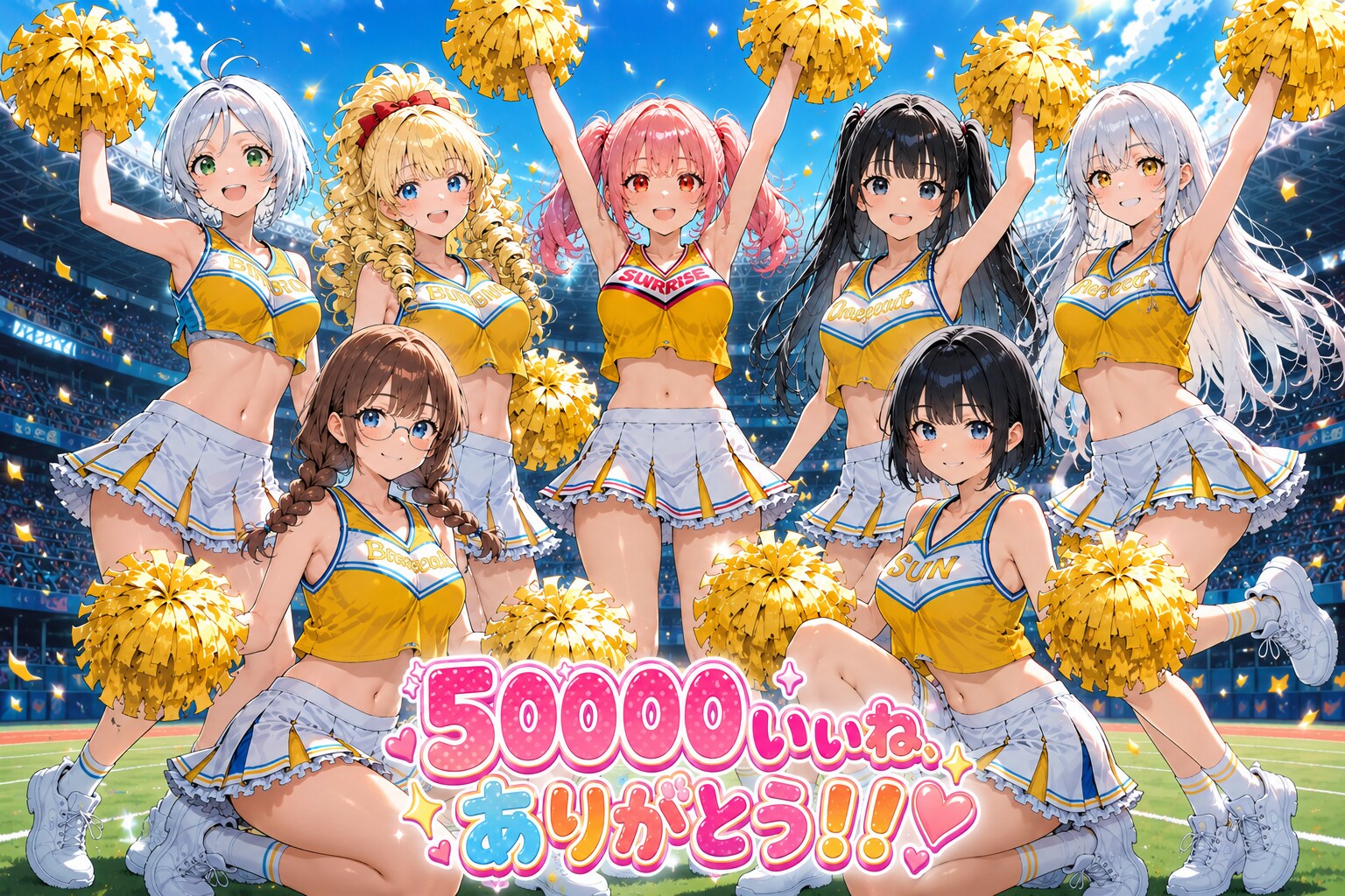 気が付けば５万いいね！