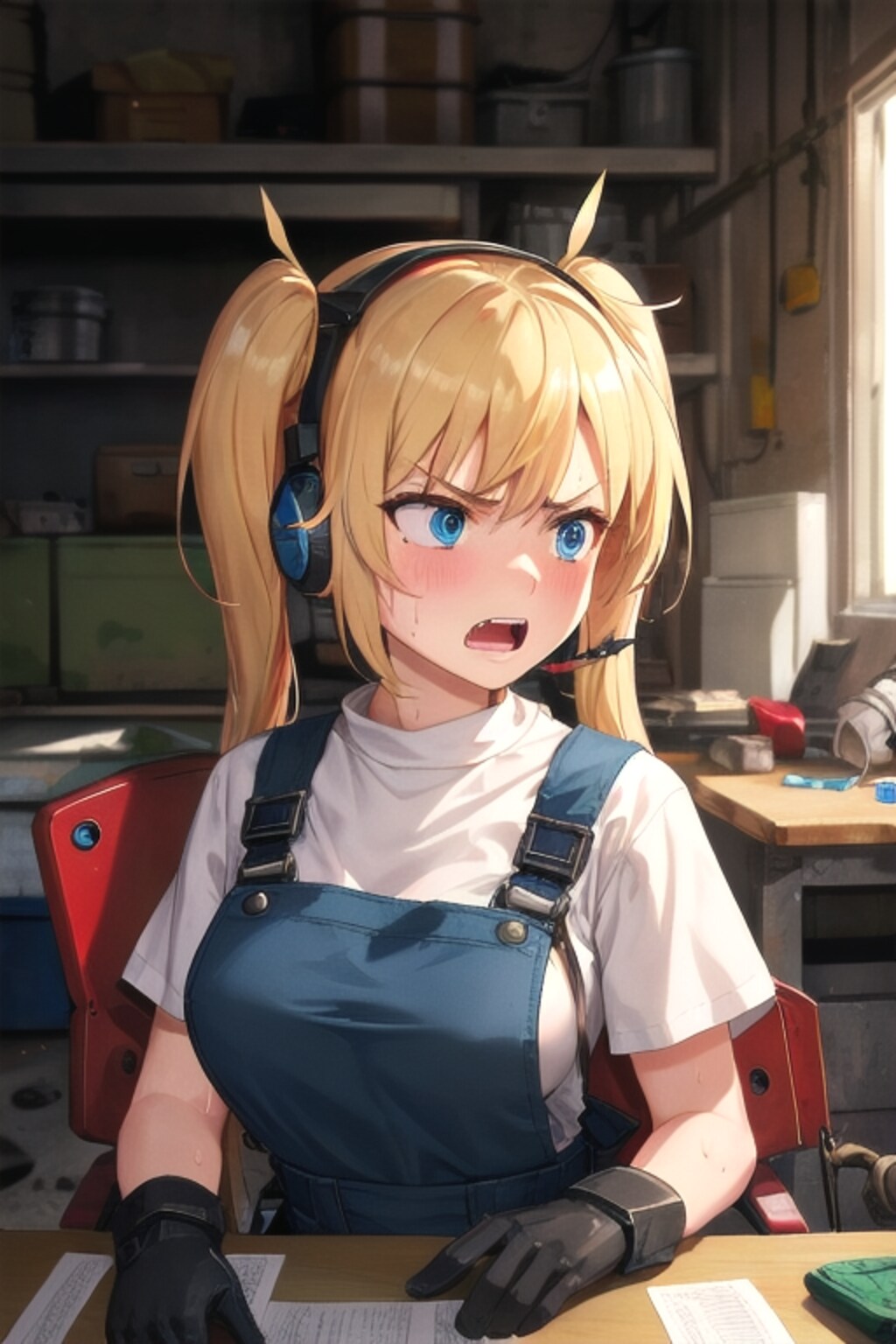 「はぁ！？車壊したァ！？」