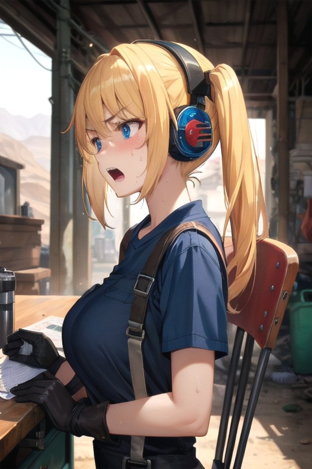 「はぁ！？車壊したァ！？」