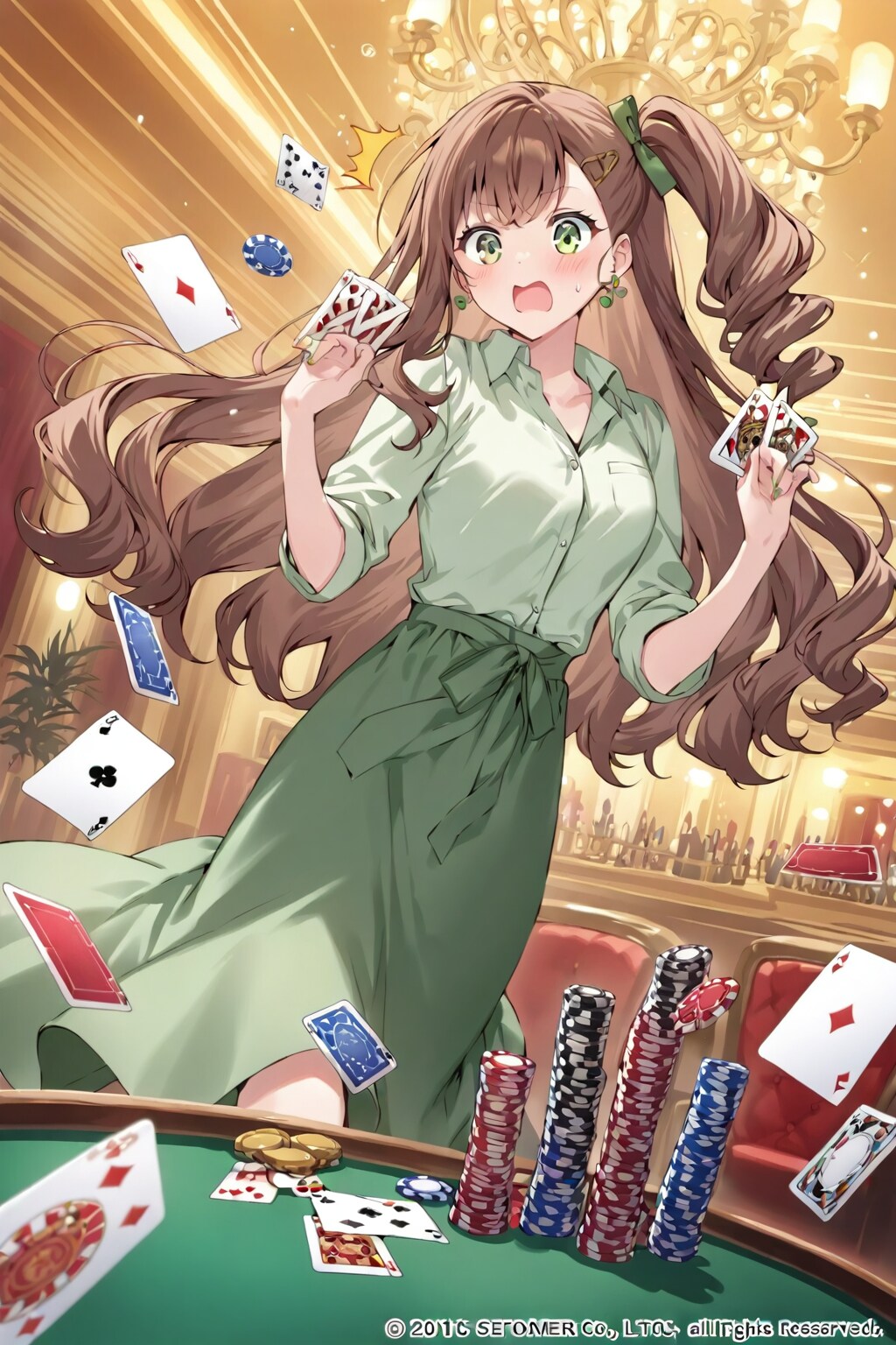 ポーカーで一攫千金💰️