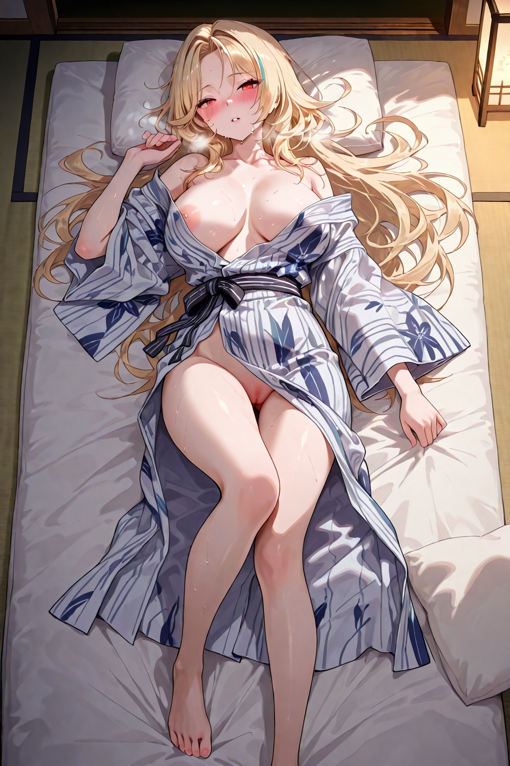 温泉後のルドミラさんとエッチ