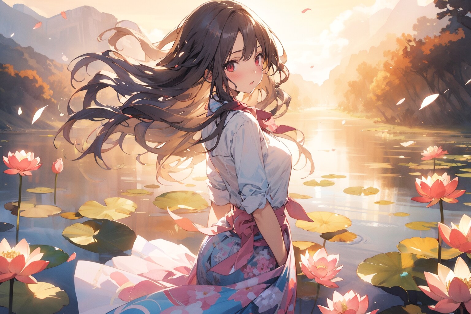 蓮とちちぷい生成機能 | の人気AIイラスト・グラビア