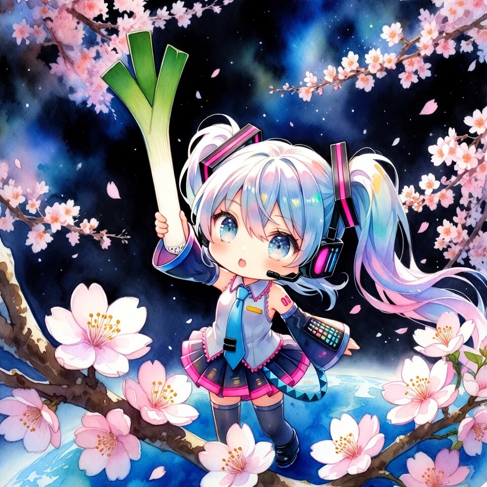 みどツイさん。桜