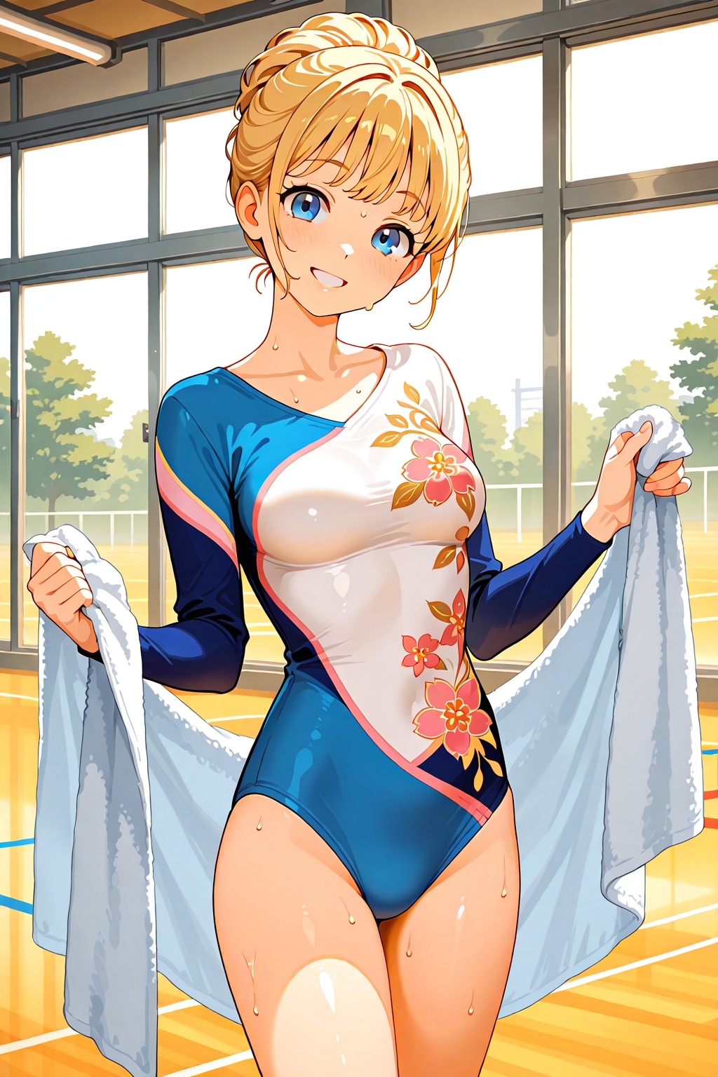 新体操部の瑛梨ちゃん✨２６４ | の人気AIイラスト・グラビア