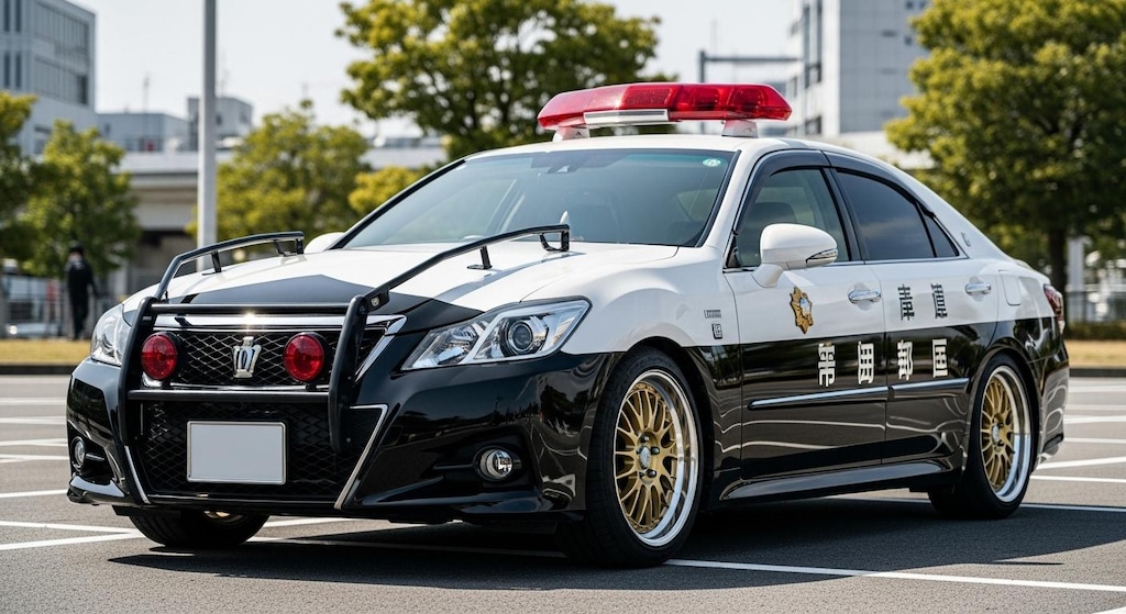 クラウンアスリートパトロールカー