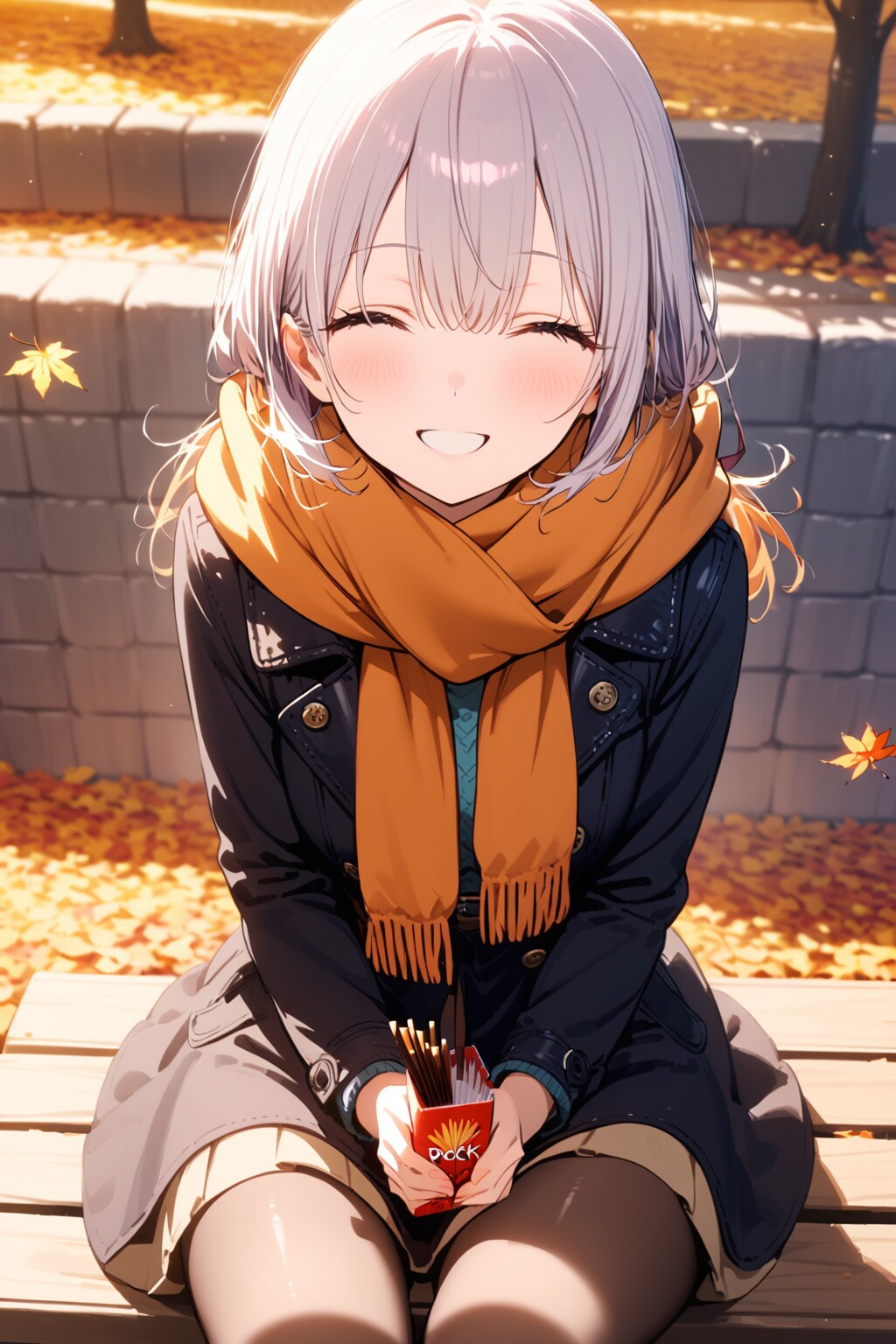 ポッ〇ーで秋のひととき