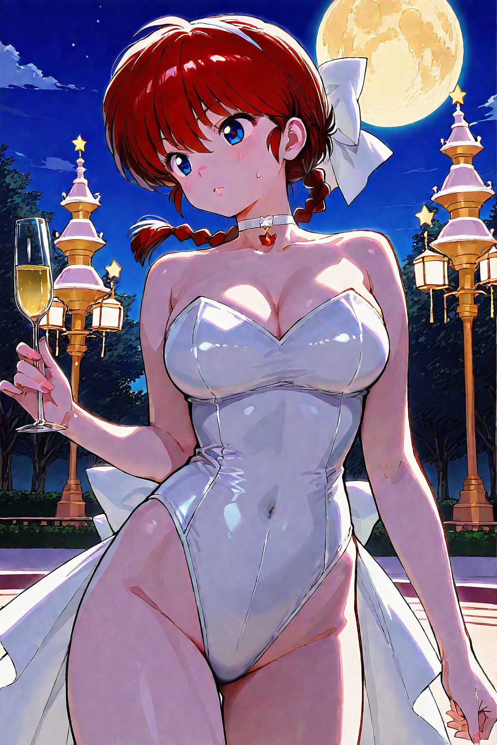 セーラーらんまー、月の女王の式典に呼ばれる