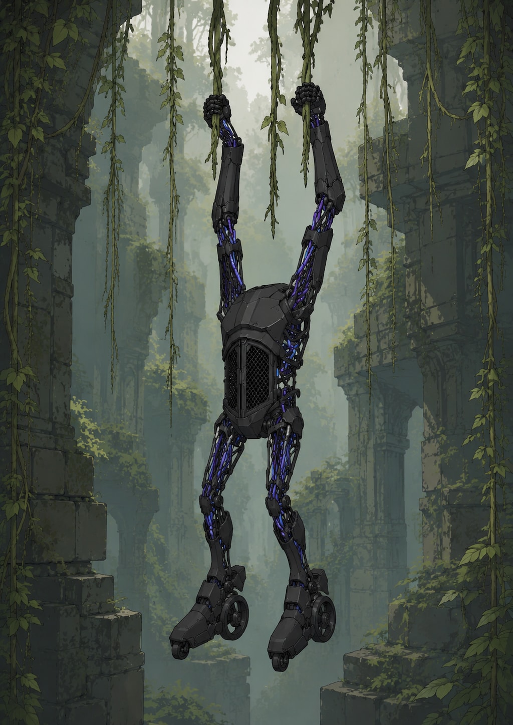 異世界転生ファンタジー用の魔法で動くロボット