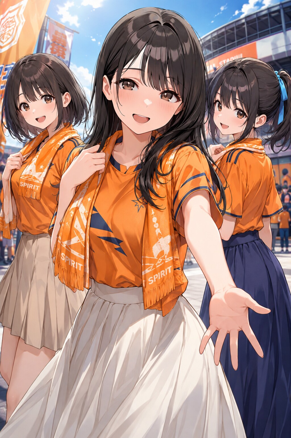お父さん、早く〜！