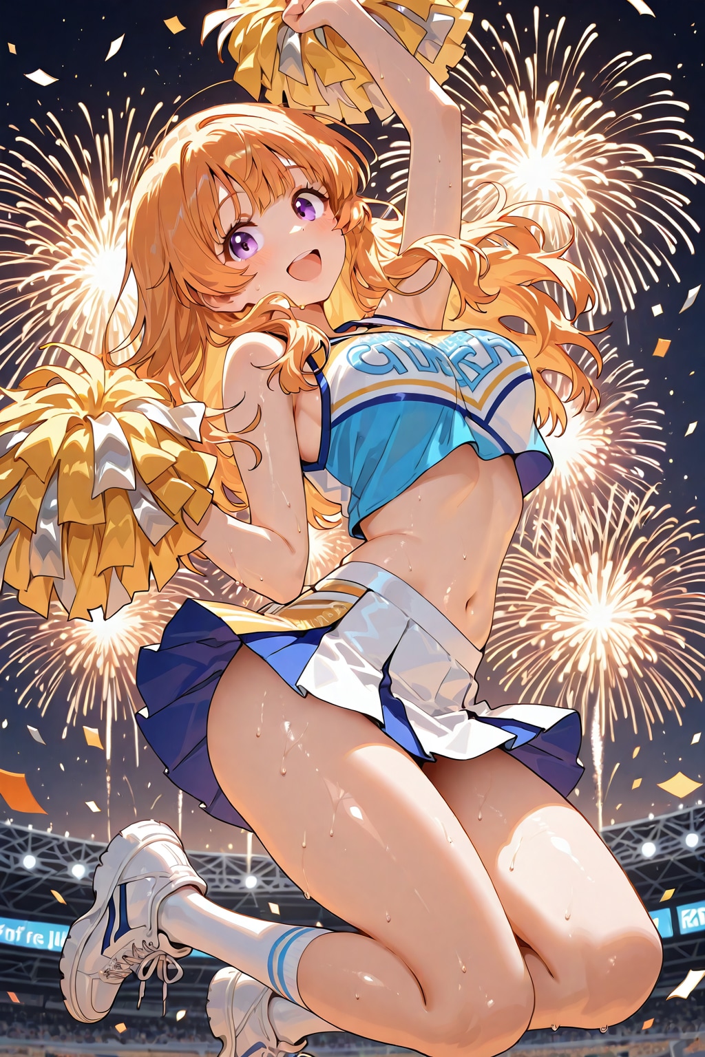 美少女チアガール | の人気AIイラスト・グラビア