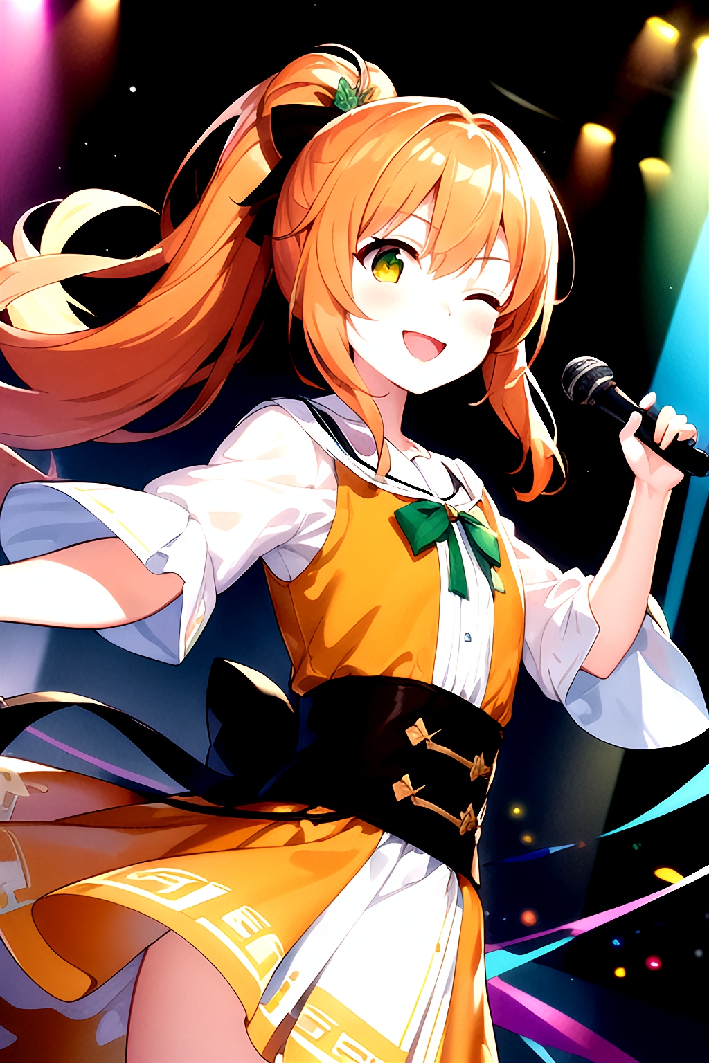 Four seasons全員集合！(白・オレンジ・赤・黄色・ピンク)