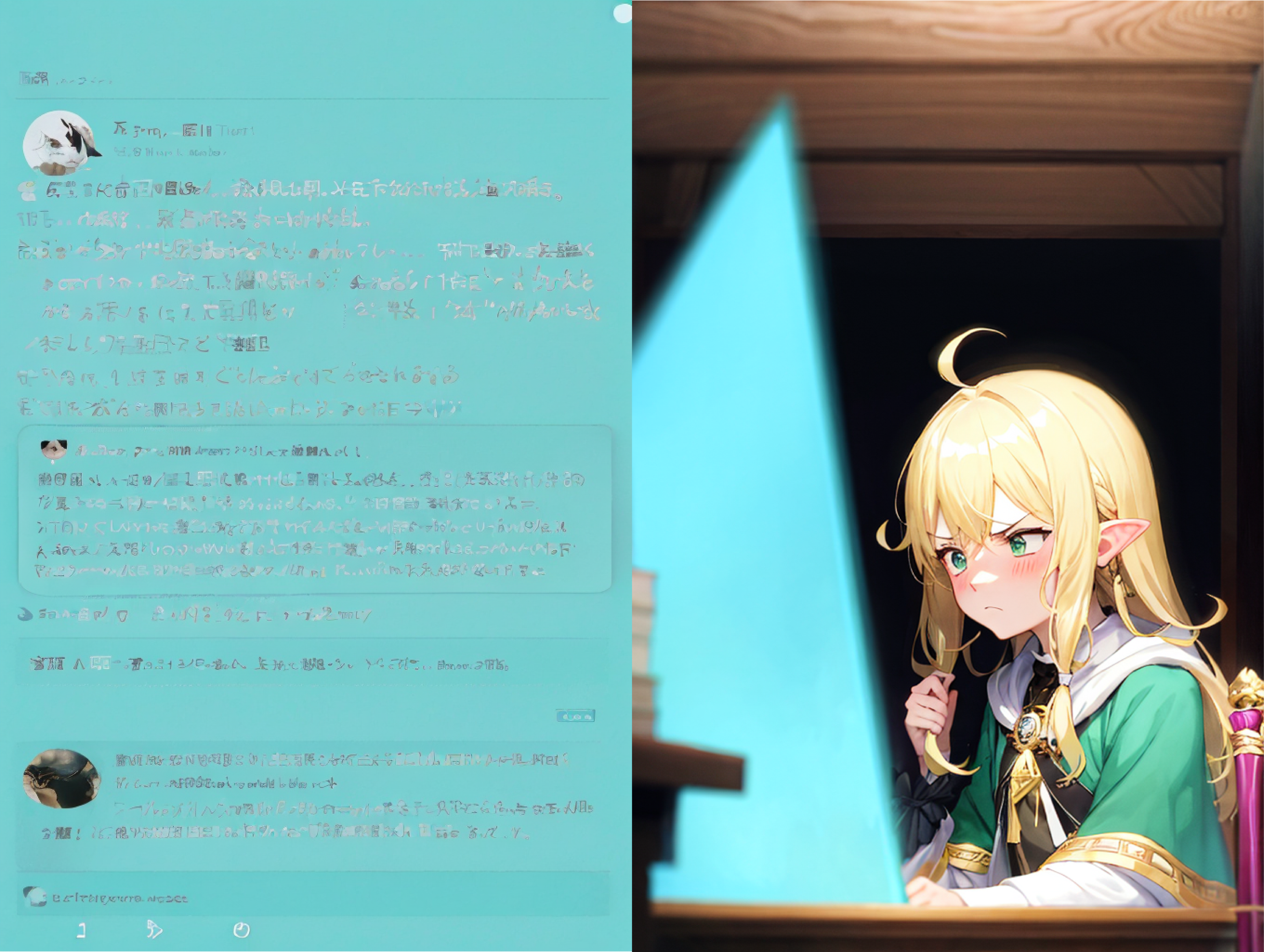 エルフェアル・レスバ戦線
