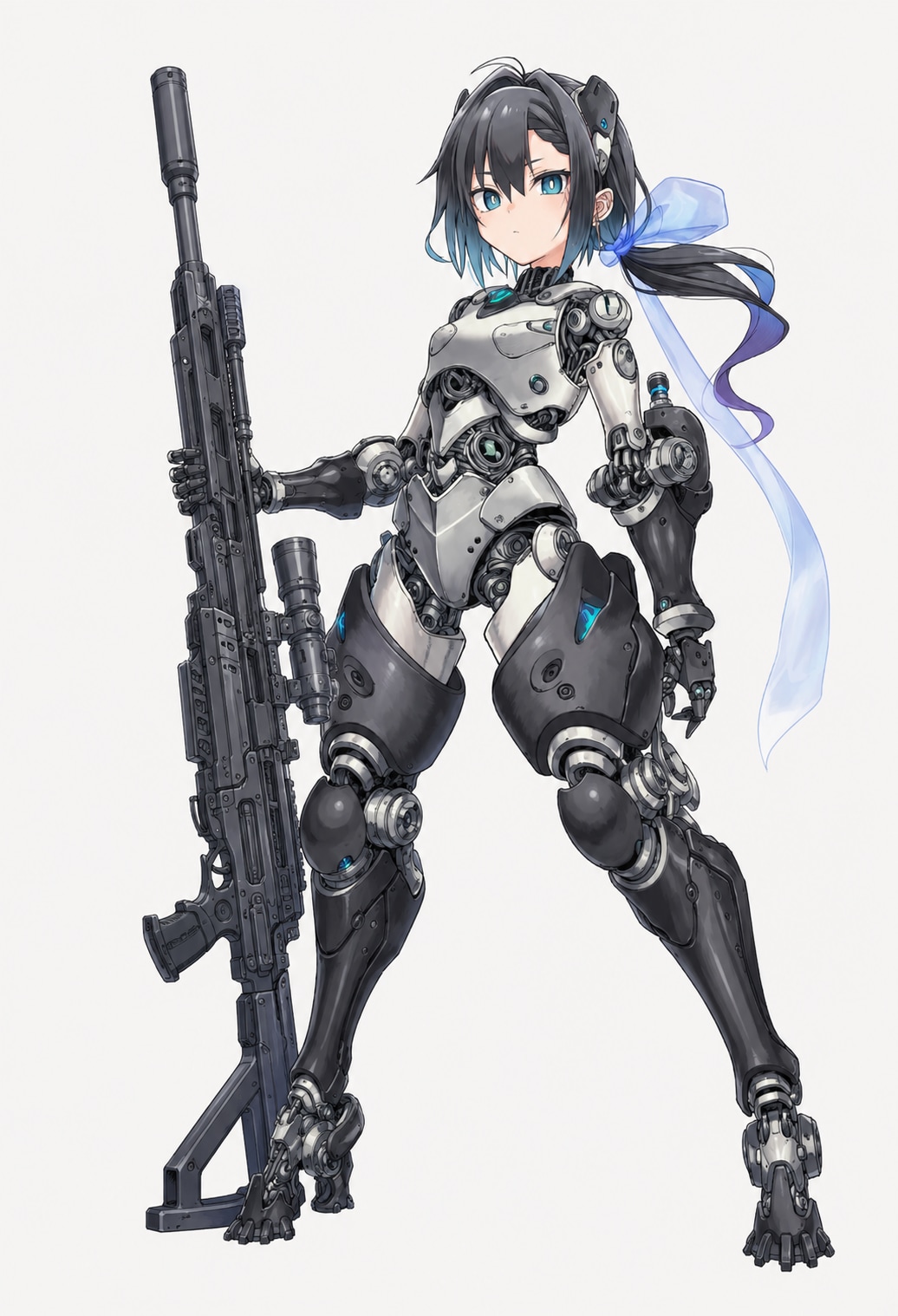 ロングライフルメカ娘