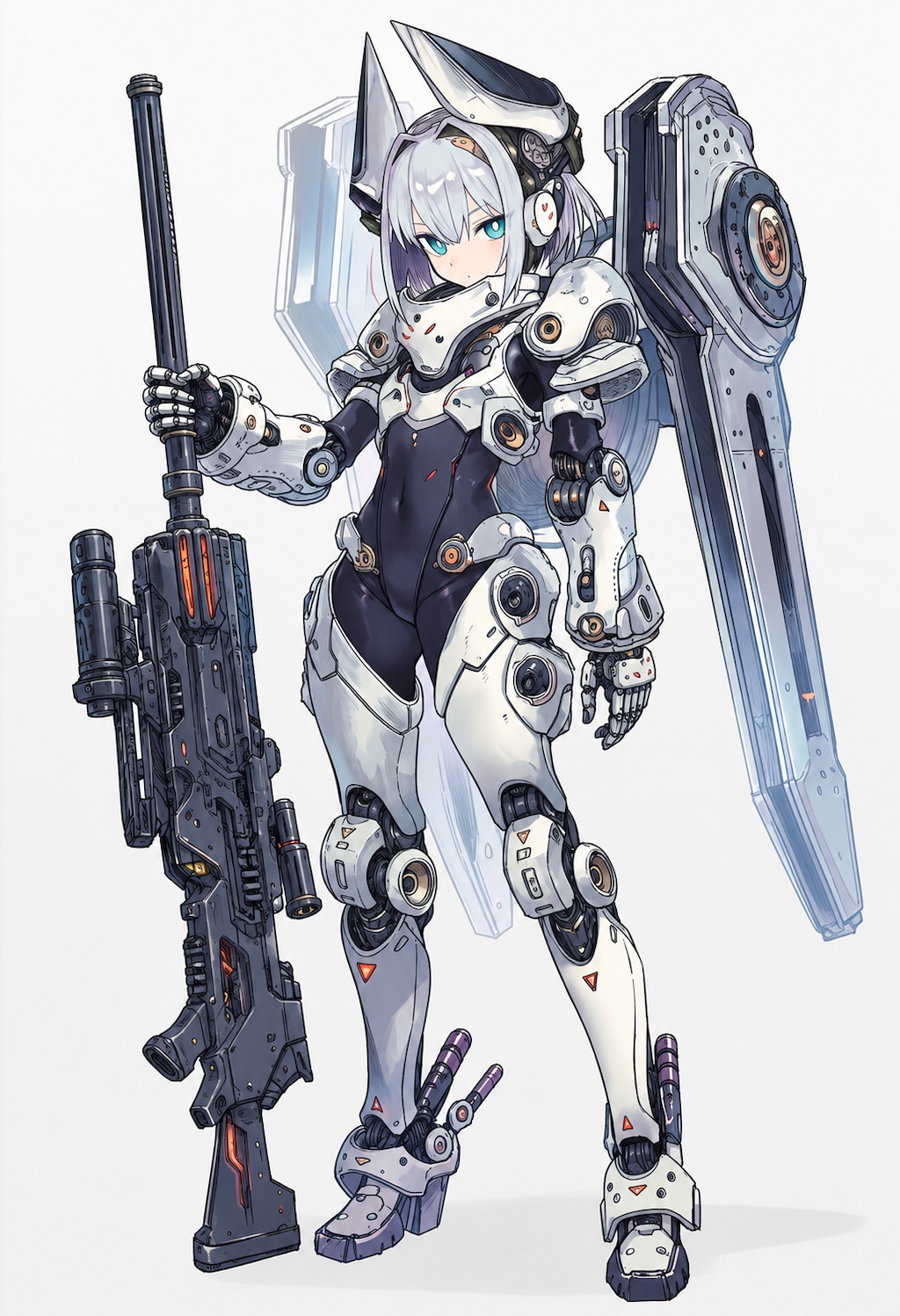 ロングライフルメカ娘