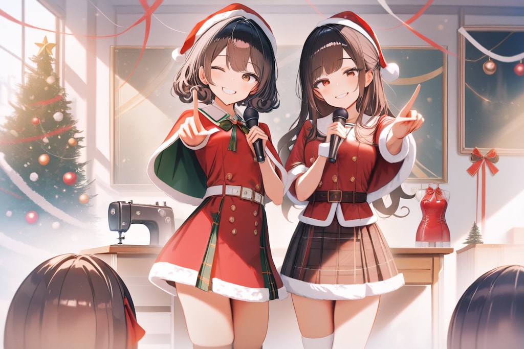 文化服飾部クリスマス会・アケミ２（ＳＤＸＬを基本ジェミニ修正）