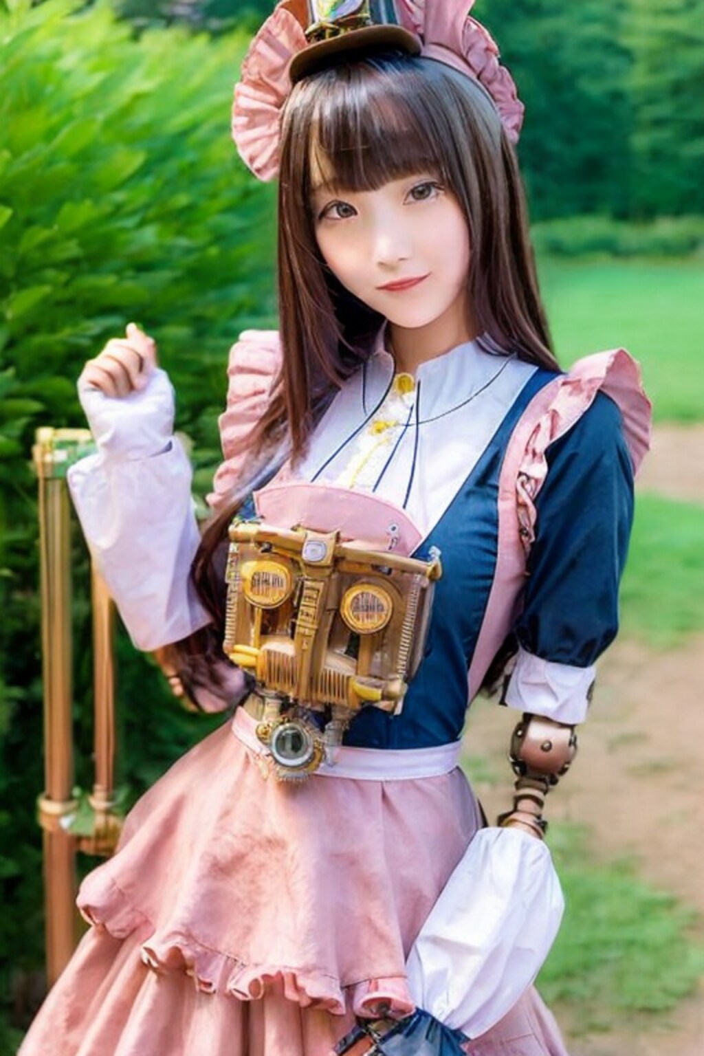 機械仕掛けのメイドさん