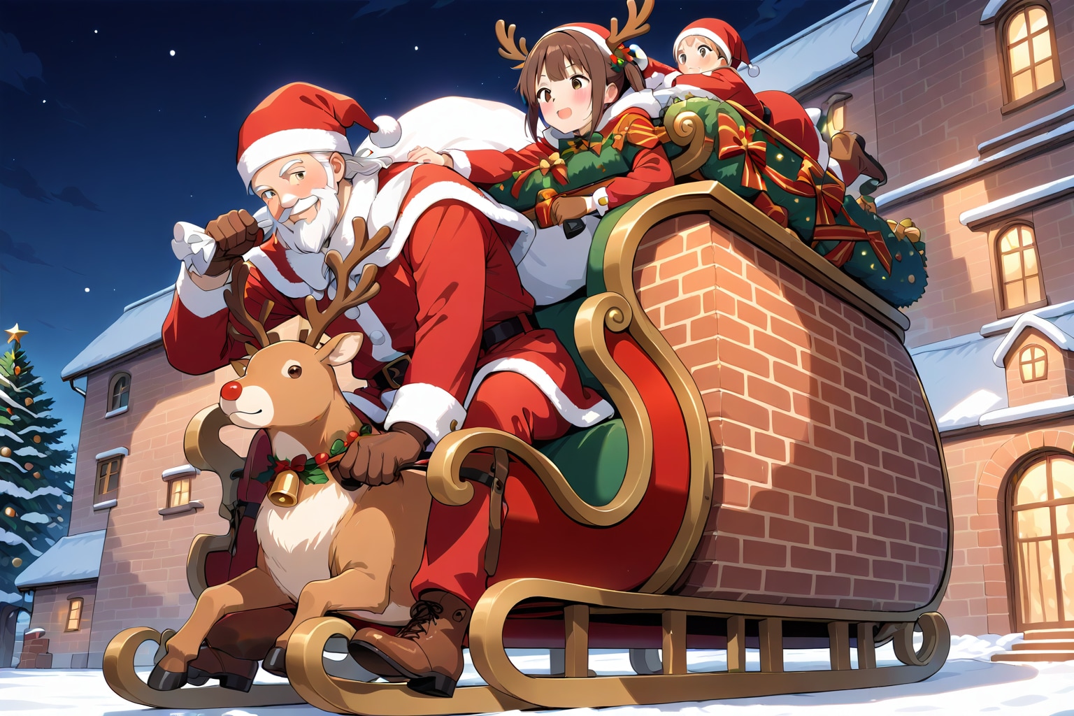 サンタクロース-EX | の人気AIイラスト・グラビア