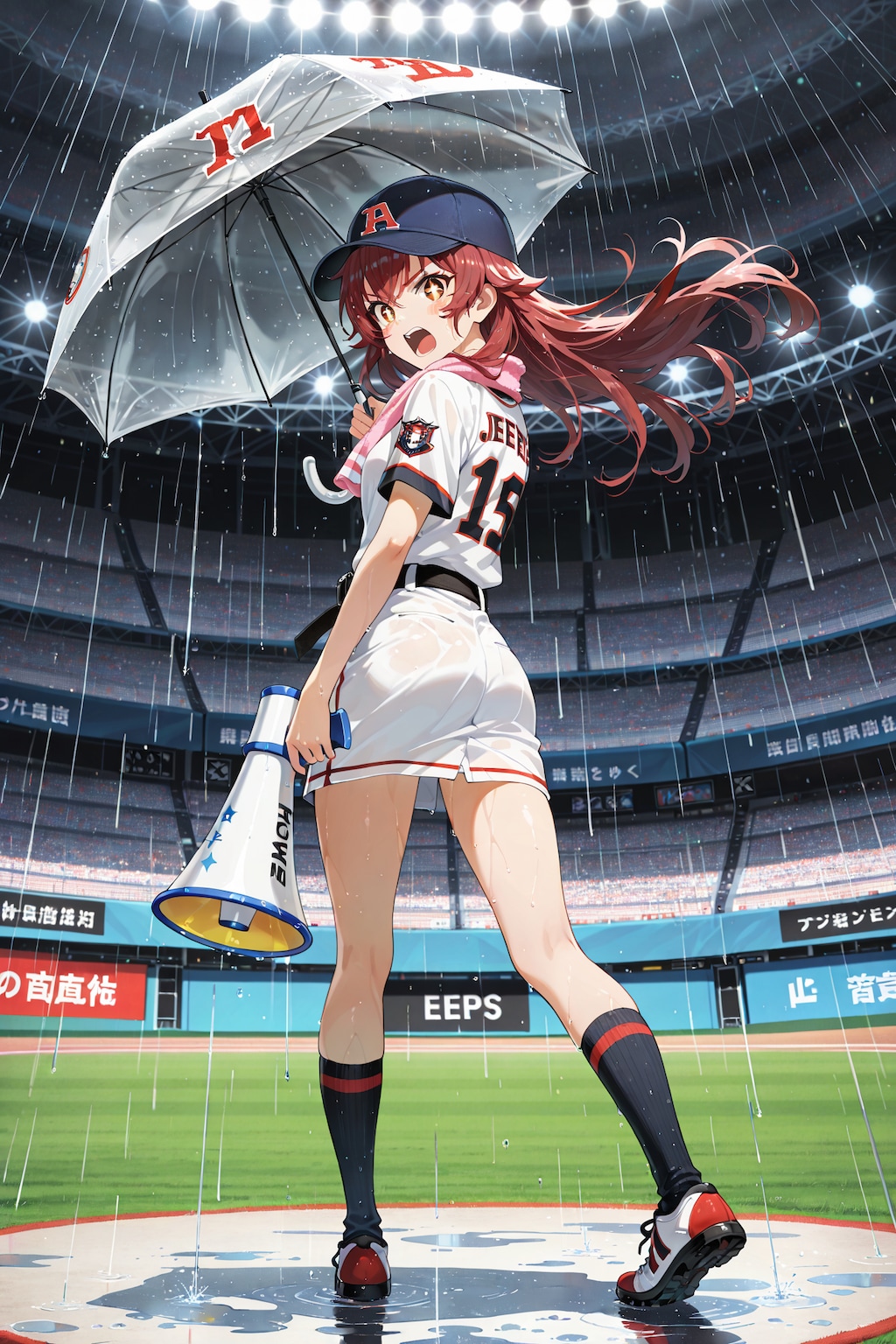 ドーム球場で傘が必要（但し、某球団とは無関係です）