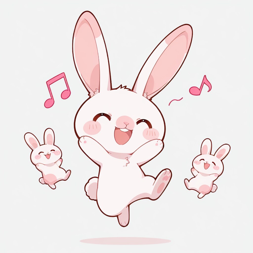 跳ねる